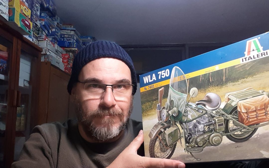 Harley Davidson WLA 750 – 1/9 – Italeri