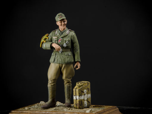 WWII Wehrmacht Tank Crewman Africa Corps – 1/16