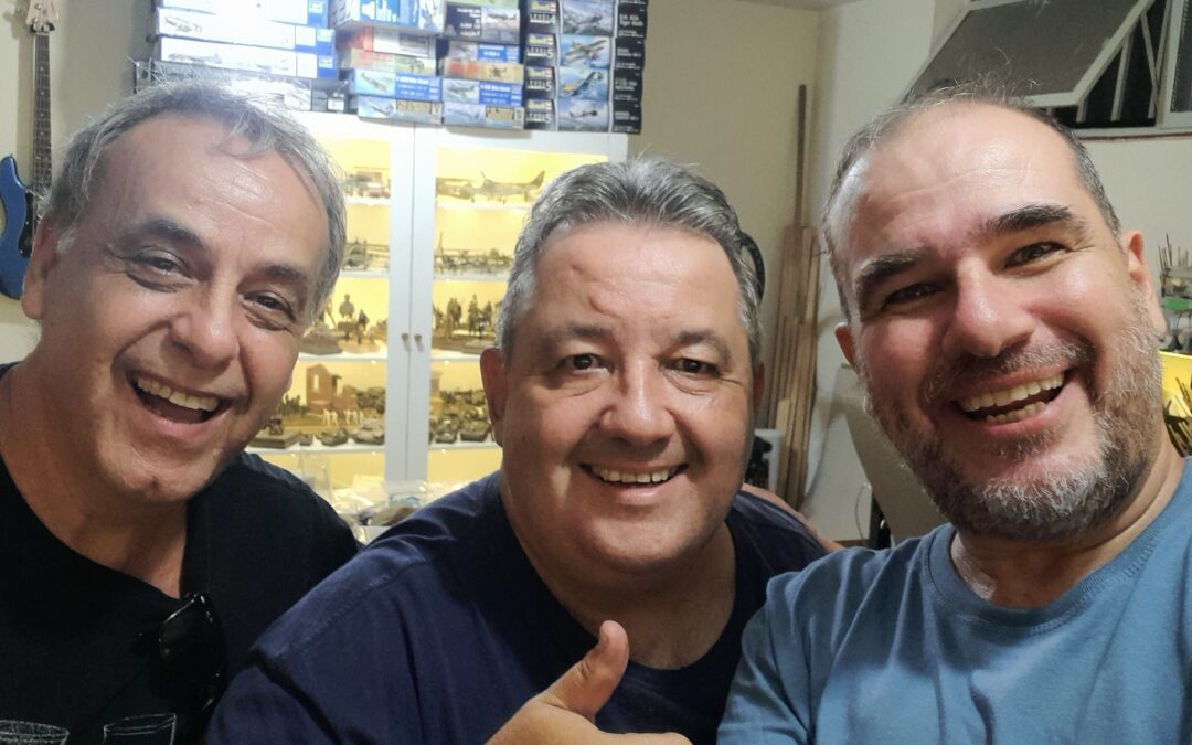 Nobres visitantes à minha oficina